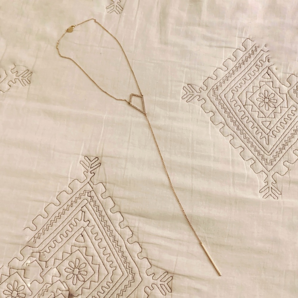 EXPRESS Kite rhinestone necklace